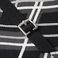 Black White Lined Plaid