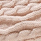 Ballet Blush Cable Knit