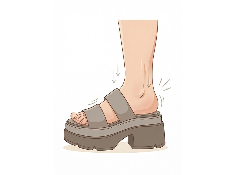 Heavy sole illustration