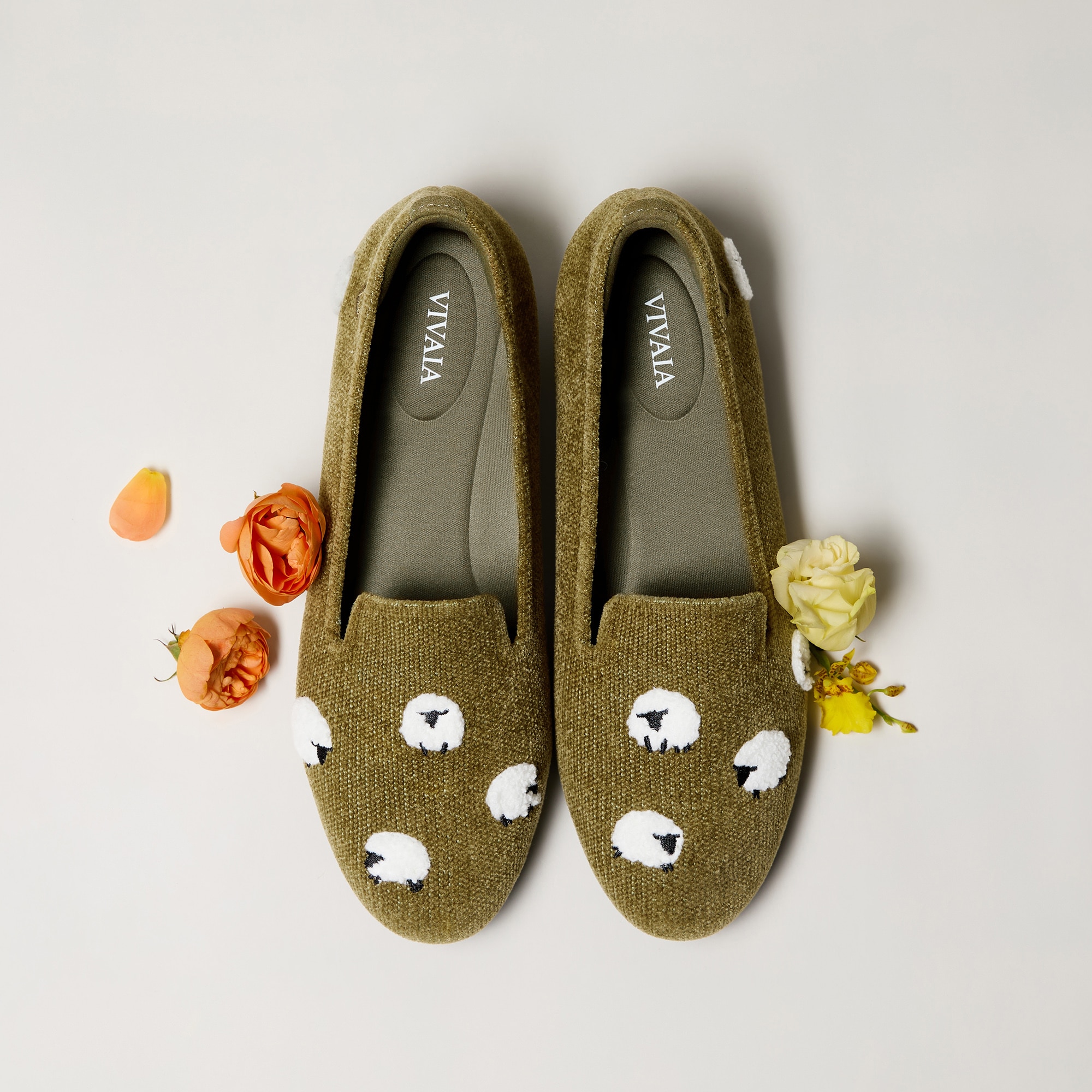 Olive Green – Fluffy Sheep