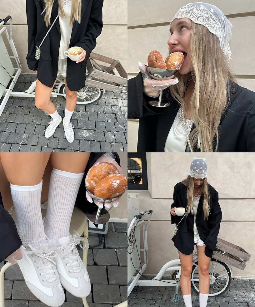 Yancy café travel outfit