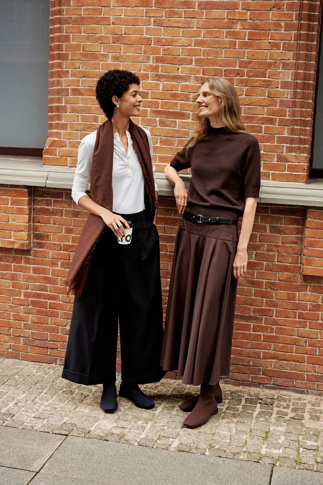 VIVAIA square-toe boot editorial look 11