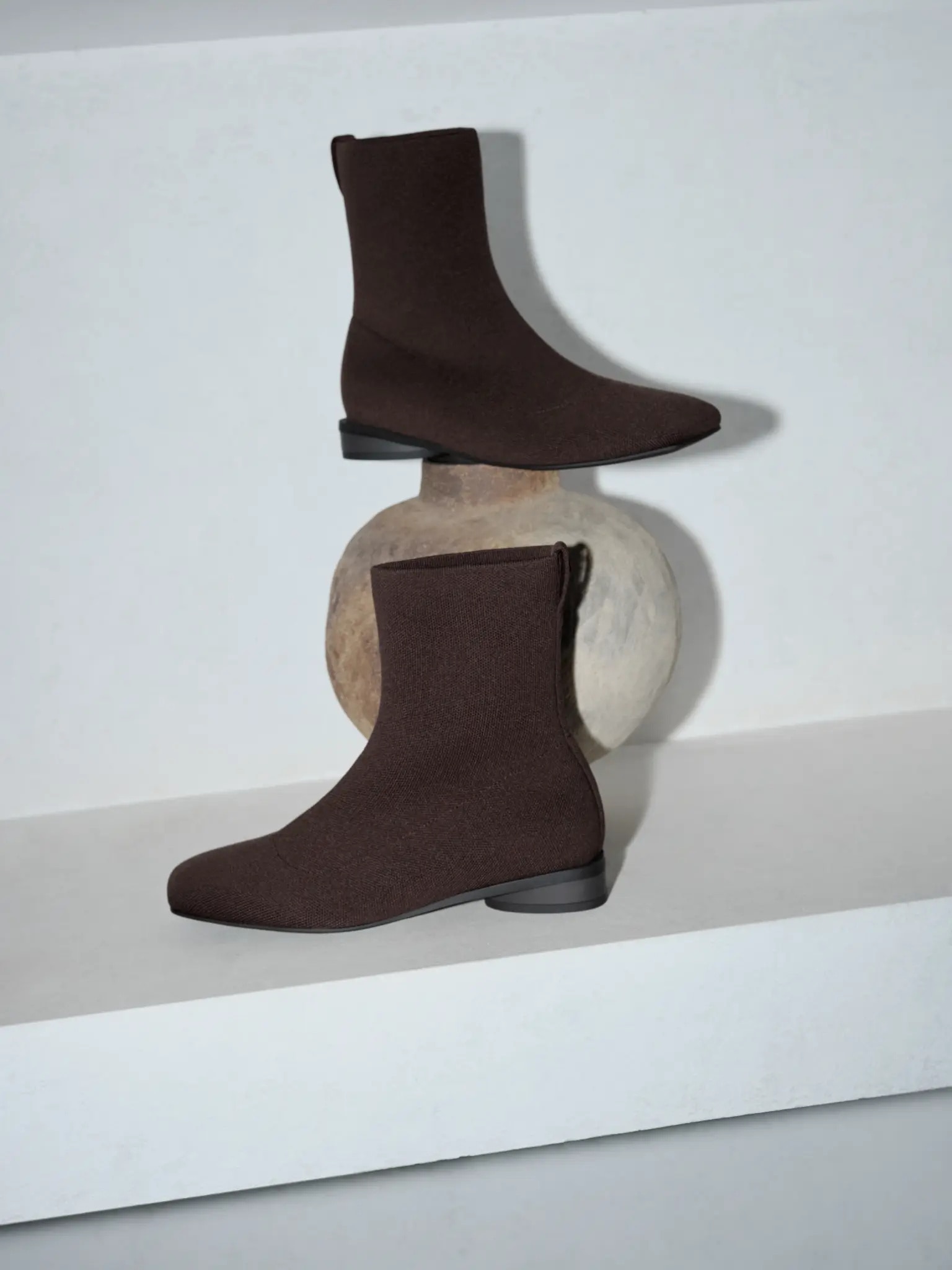 VIVAIA square-toe boot editorial look 15