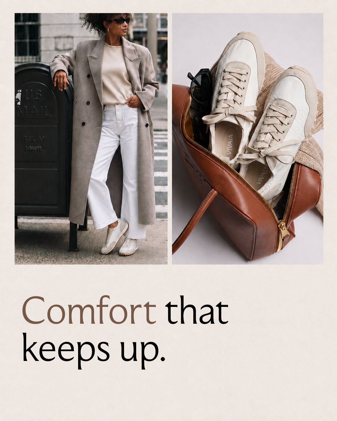 Lexi comfort that keeps up campaign