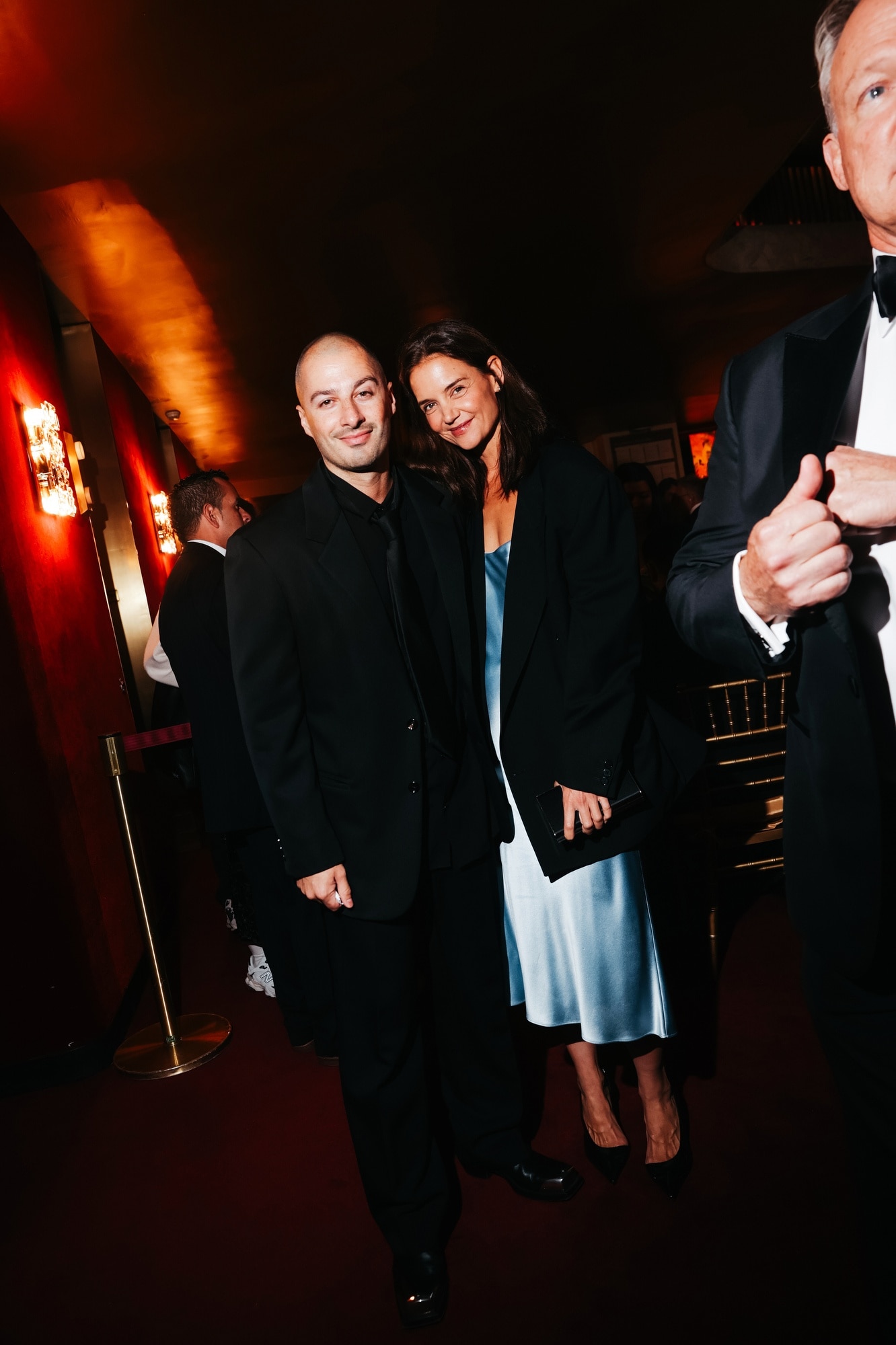 Katie Holmes at the Metropolitan Opera opening night gala.