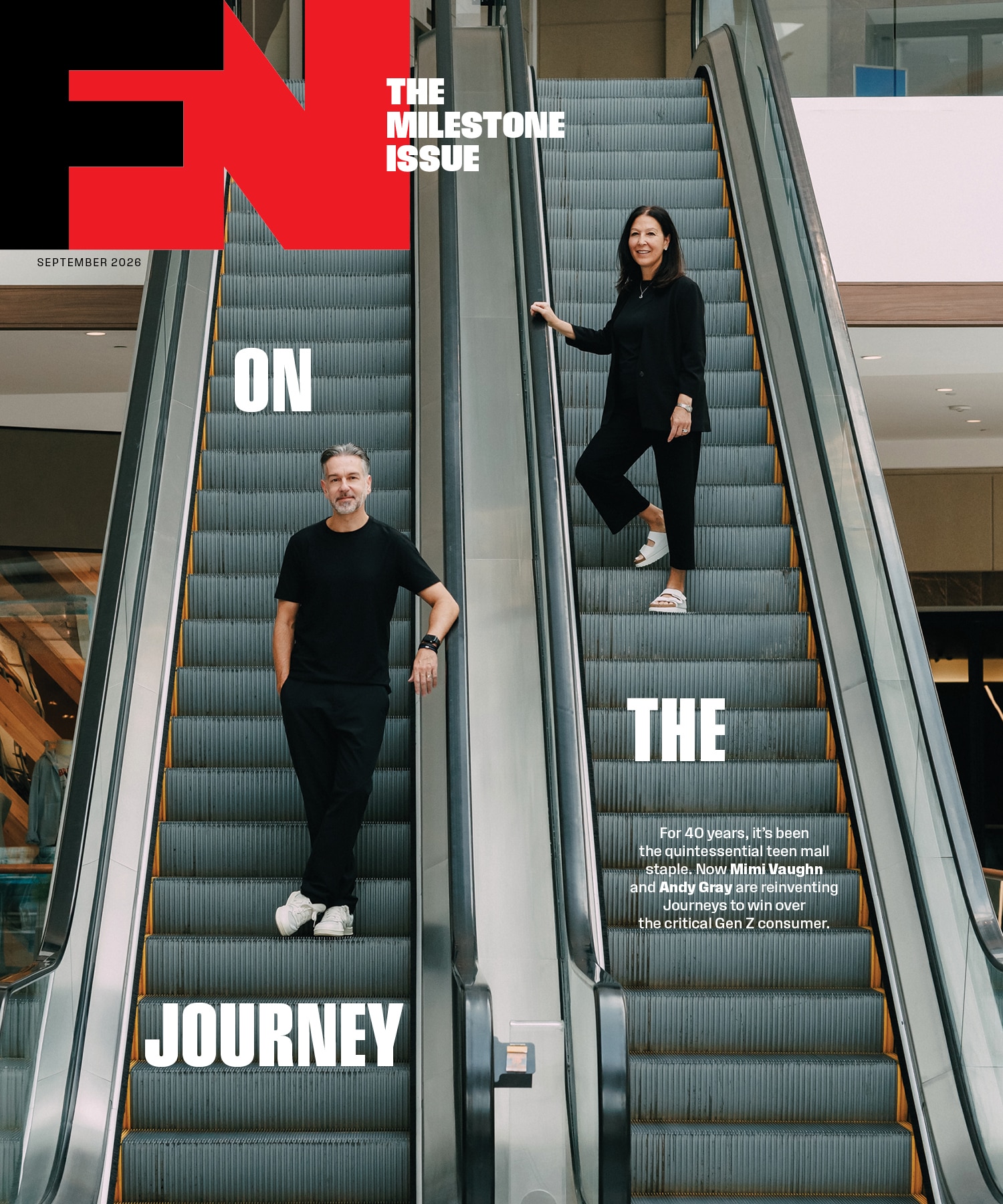 Footwear News The Milestone Issue cover