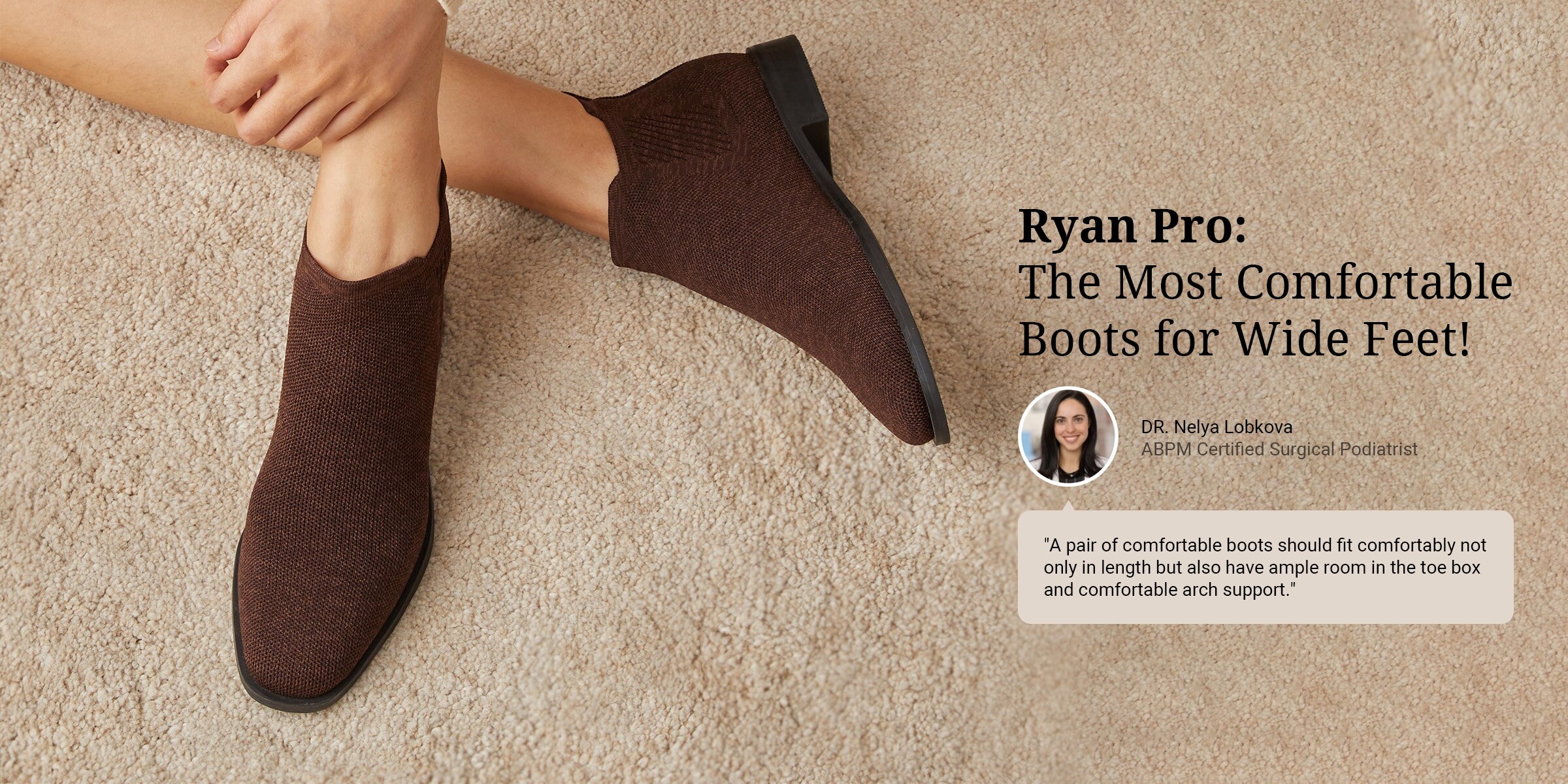 Ryan Pro The Most Comfortable Boots for Wide Feet!