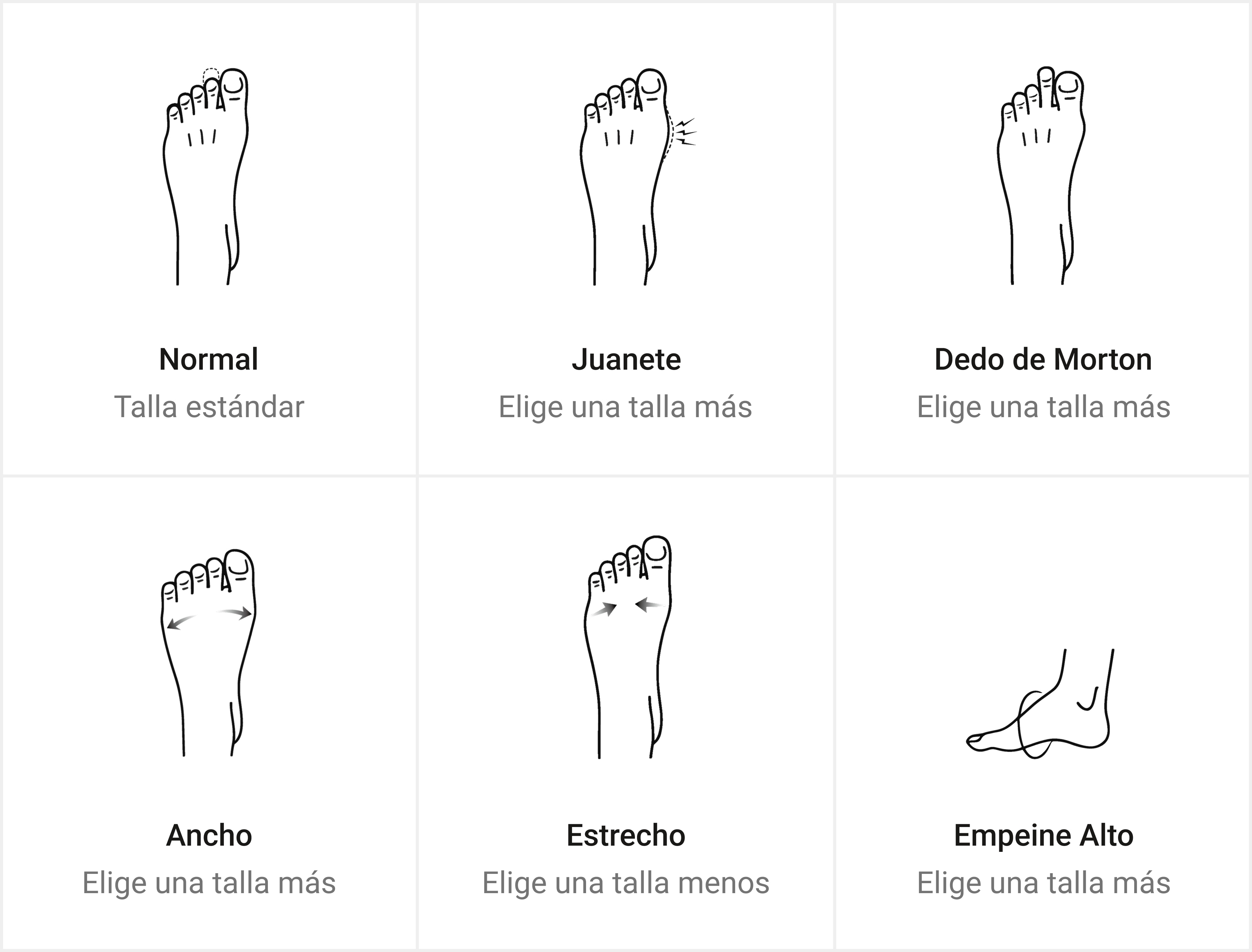 Elige tu talla