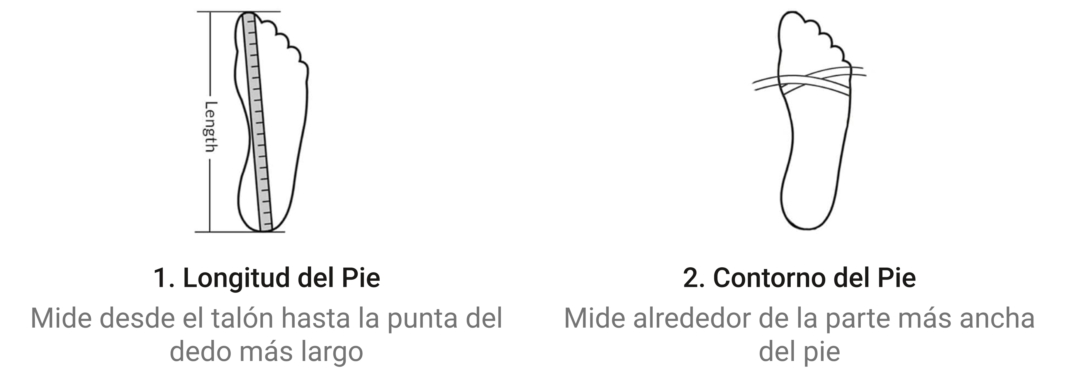 Cómo medir tu talla
