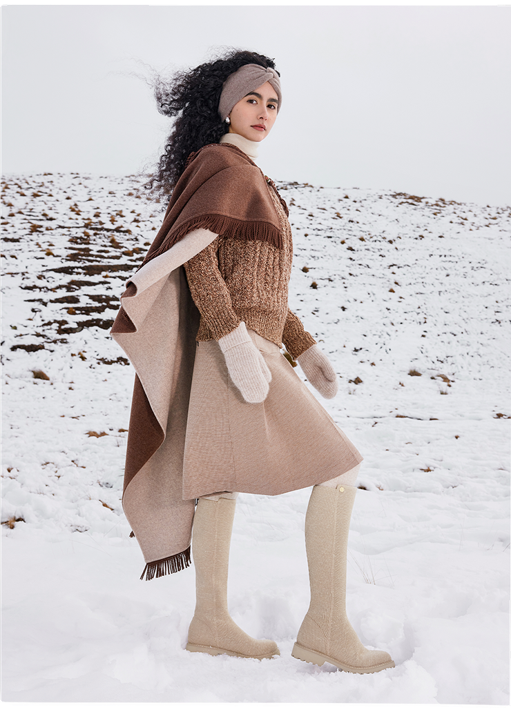 Girl in filipa boots
