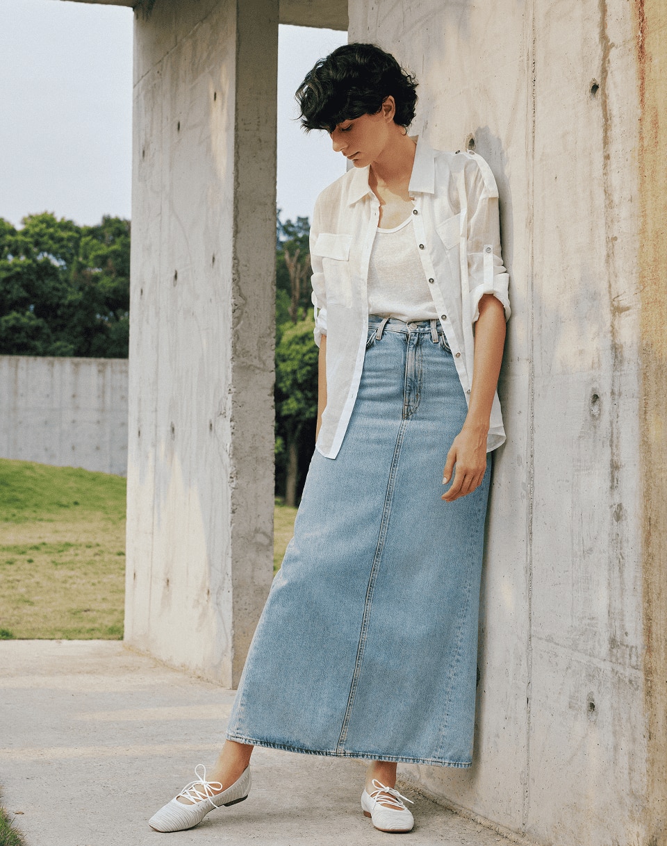 Look 5: Tailored Bermuda Shorts