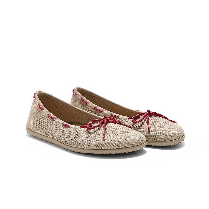 Round-Toe Barefoot Flats (Nika)