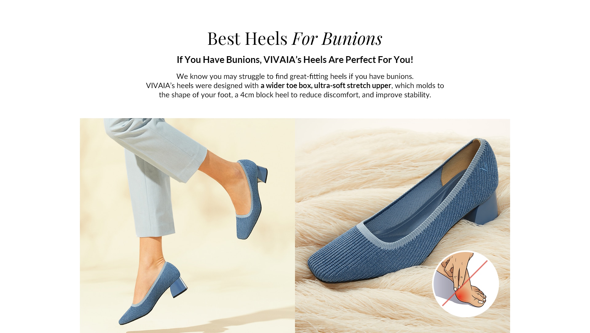 The Perfect Women Flat Shoes for Bunions VIVAIA