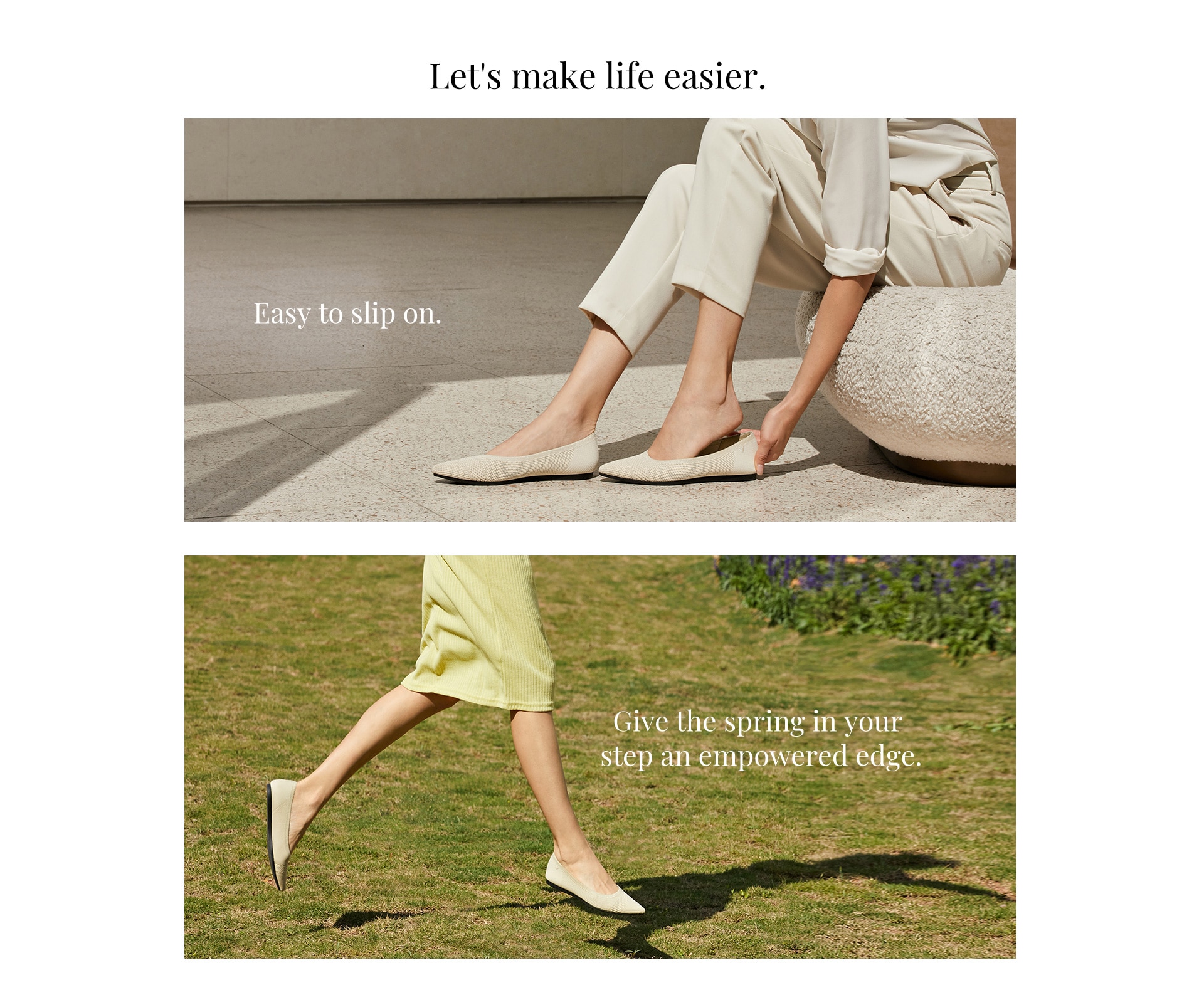 VIVAIA-Sustainable Pointed-Toe Flats