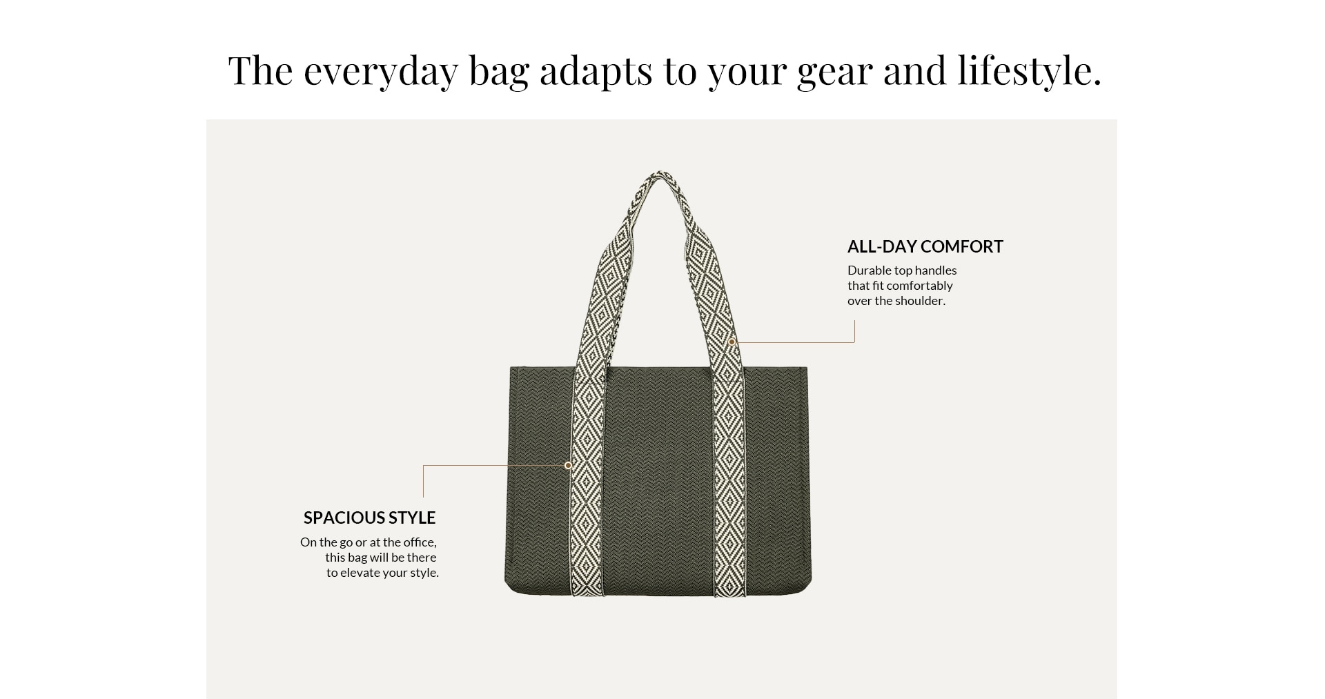 VIVAIA Jemma Sustainable Tote Bag