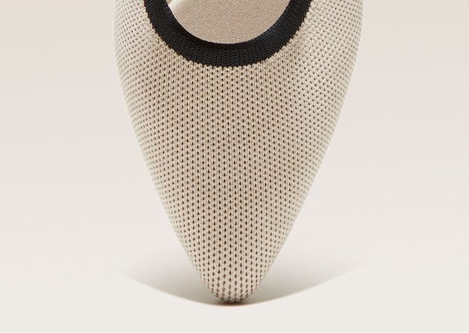 Addriane] ポインテッドトゥ リボン付き フラットシューズ – VIVAIA JAPAN