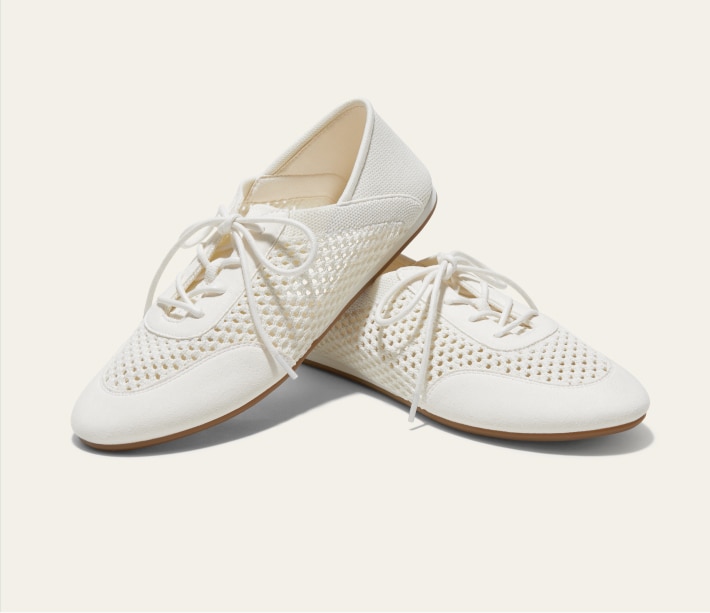 Yara] アーモンドトゥ メッシュ バレエスニーカー – VIVAIA JAPAN