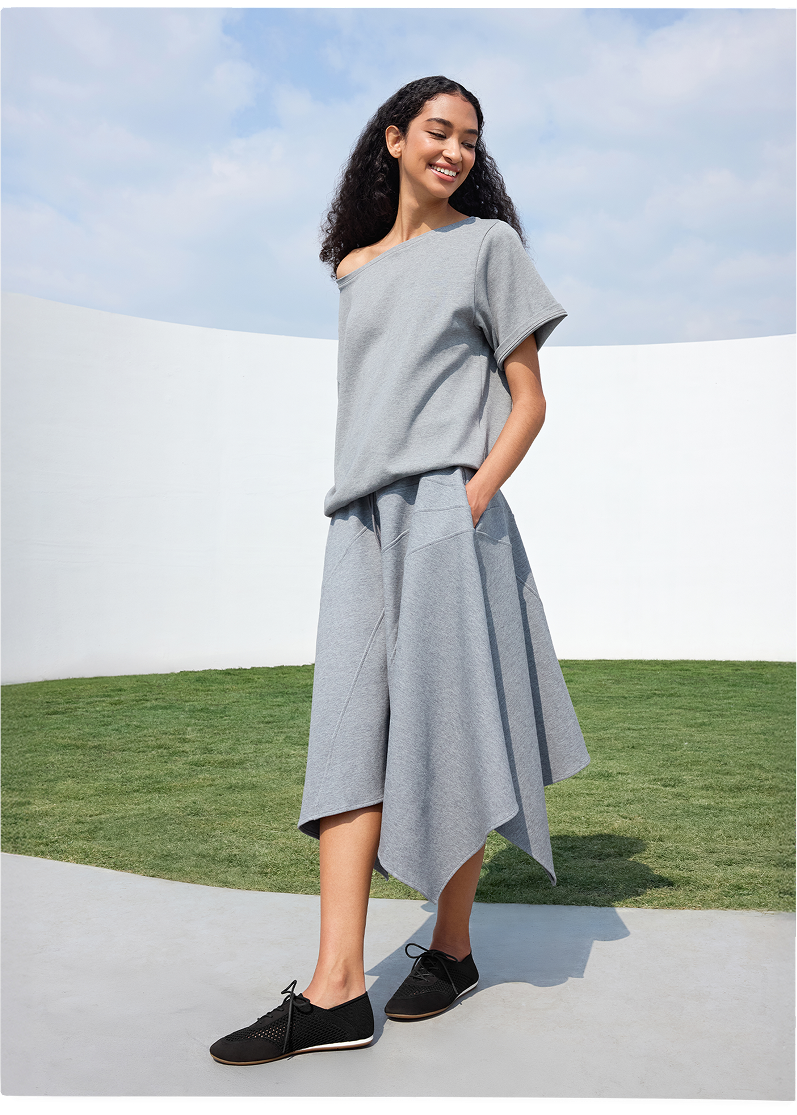 Yara] アーモンドトゥ メッシュ バレエスニーカー – VIVAIA JAPAN