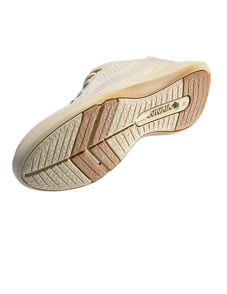 Unisex Sneaker Sliders (U-Leaf) - Mesh, ORANGE PEEL, EU35 | VIVAIA