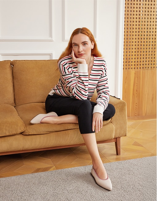 Aria 5°] ポインテッドトゥ フラットシューズ – VIVAIA JAPAN