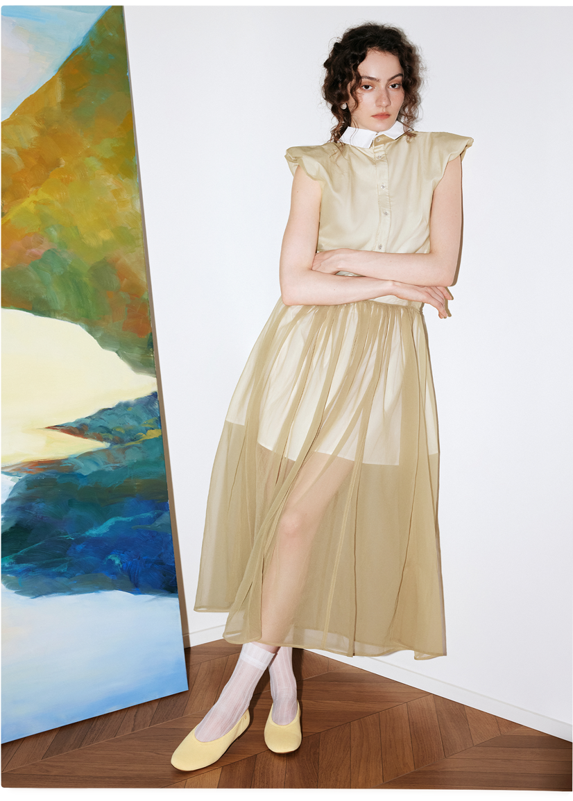 Nubia] アーモンドトゥ プレッシャーフリー フラット – VIVAIA JAPAN
