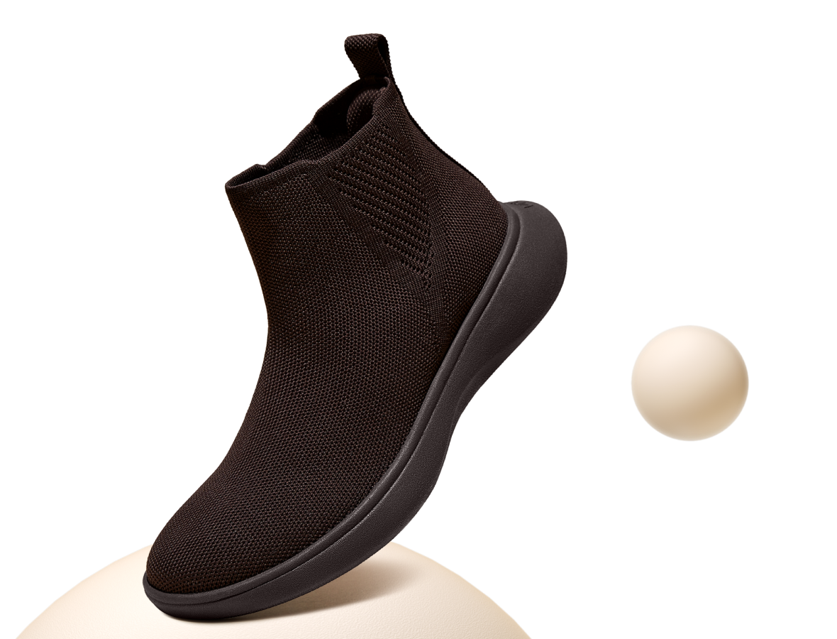 Urban Boots] ユニセックス 撥水加工 スリッポン ショートブーツ
