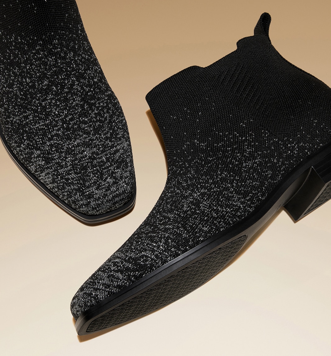 Ryan Slip-on] スクエアトゥ 撥水加工 スリッポン チェルシーブーツ