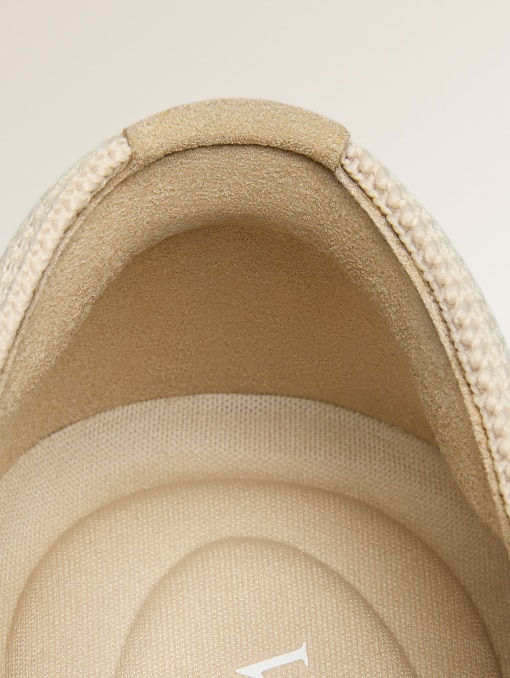 Round-Toe Embroidered Loafers (Audrey), CREAM IVORY - BEE HAPPY