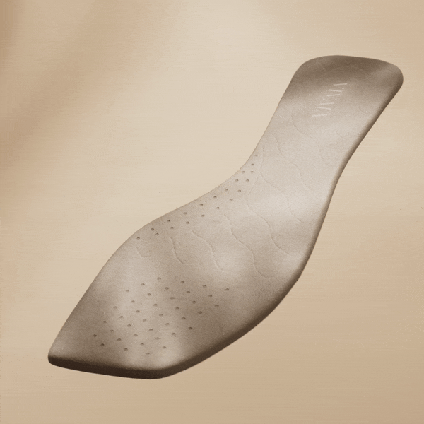 Cushioning insole with arch support