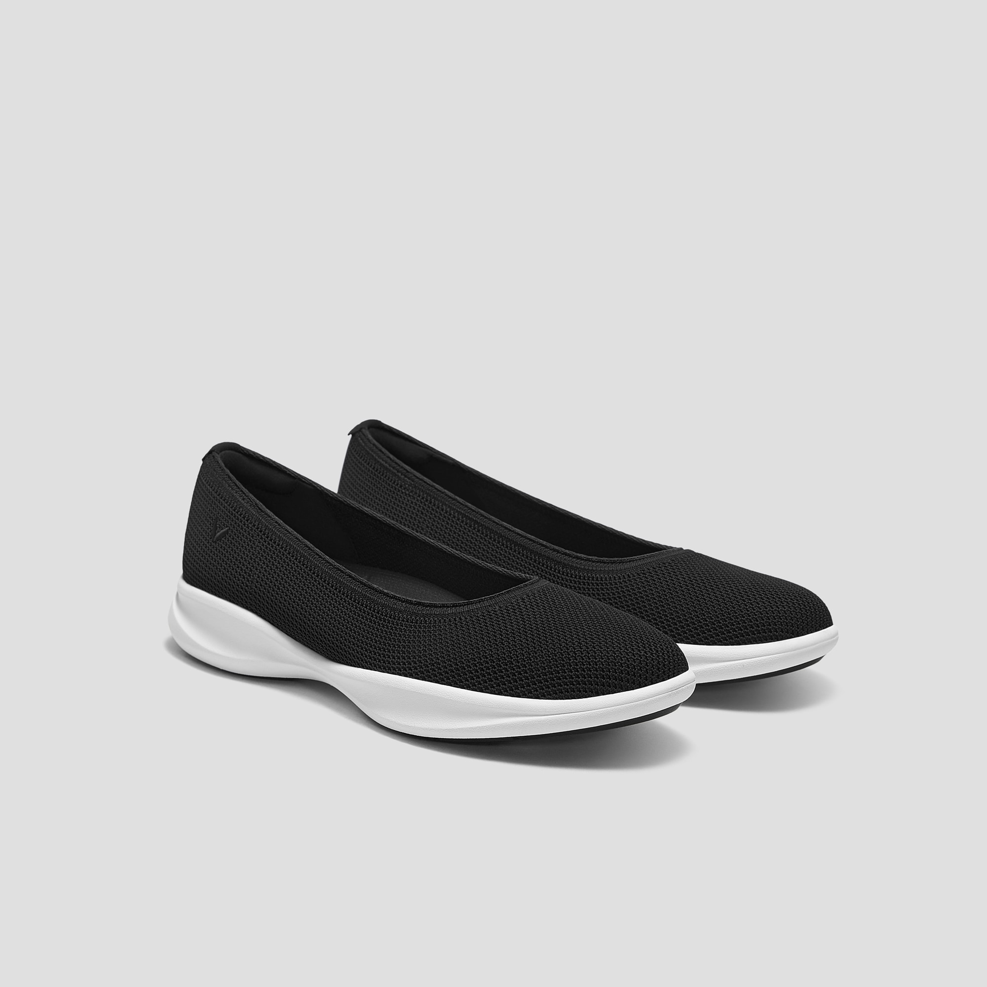 Walker Pro Hybrid Ballet Flats (Izabel), BLACK, EU35 | VIVAIA