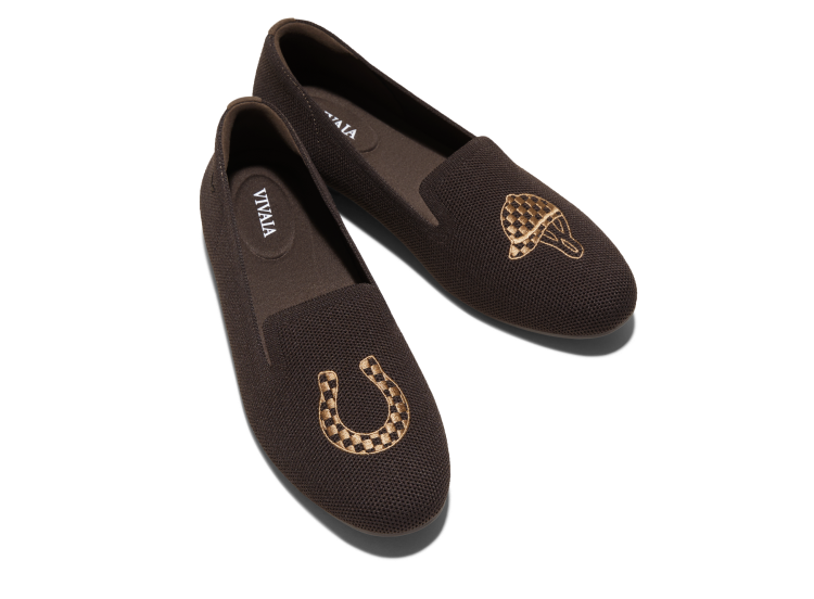 Audrey] ラウンドトゥ アニマル刺繍 ローファー – VIVAIA JAPAN