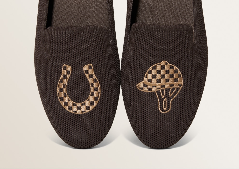 Audrey] ラウンドトゥ アニマル刺繍 ローファー – VIVAIA JAPAN