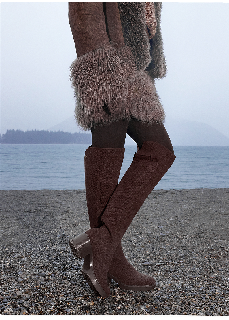 お買得❣️新品未使用VIVAIA❤️24.5 ニーハイブーツ お買得❣️新品未使用VIVAIA❤️24.5 ニーハイブーツ