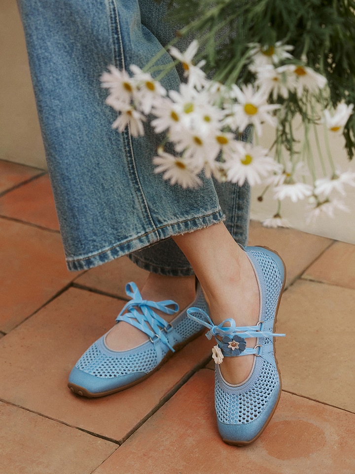 Margot 2.0 Washable Square-Toe Flats for Bunions and Wide Feet
