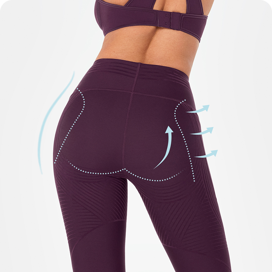 Fanka Body Sculpt Capri Leggings For Shaping