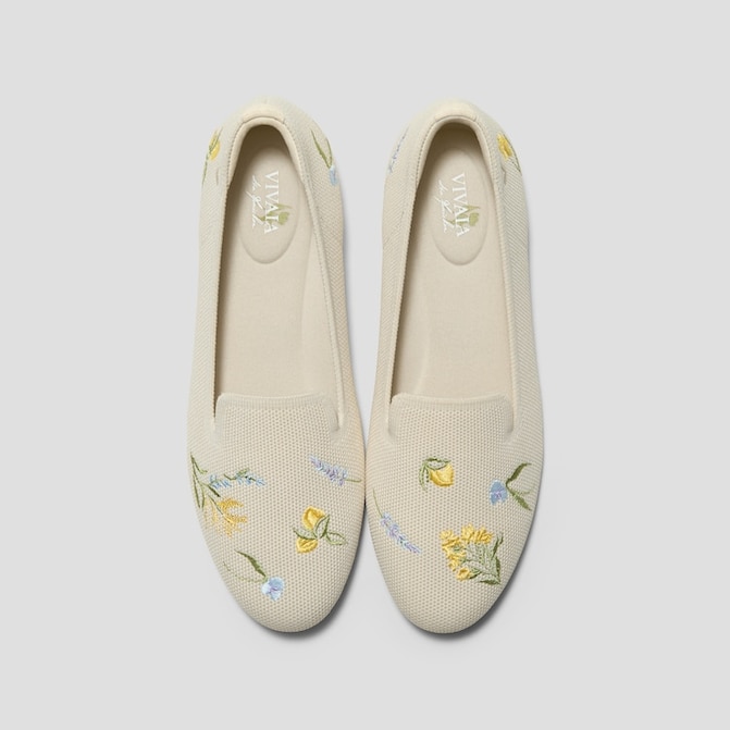 Audrey in Pale Apricot - French Floral