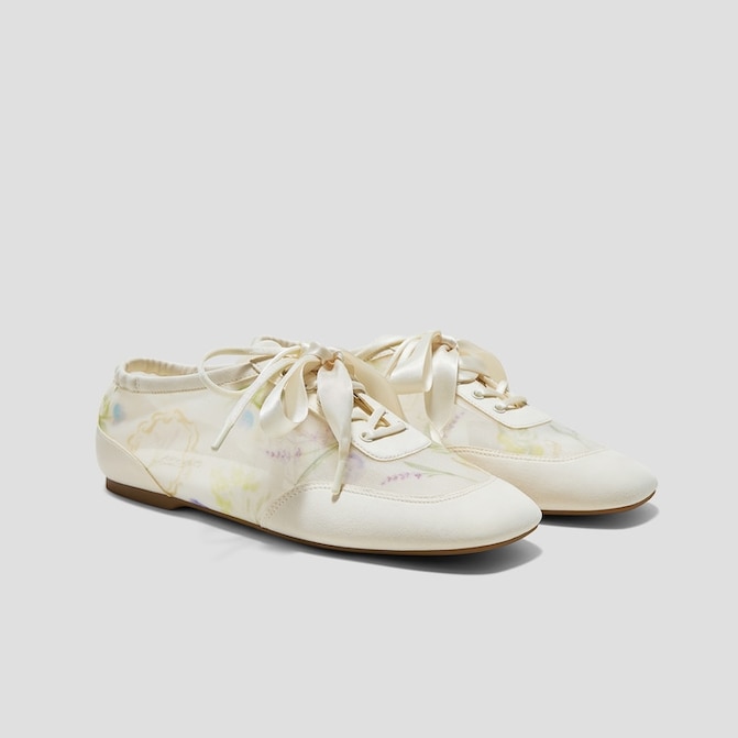 Cristina in Cream-French Floral Print