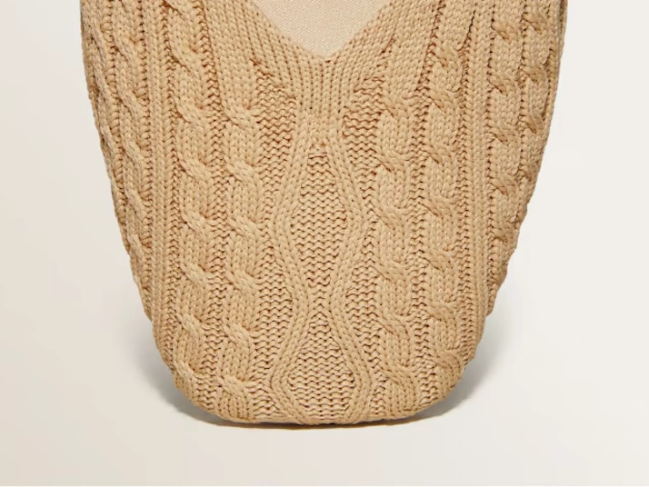 Margot Mary Jane knit detail