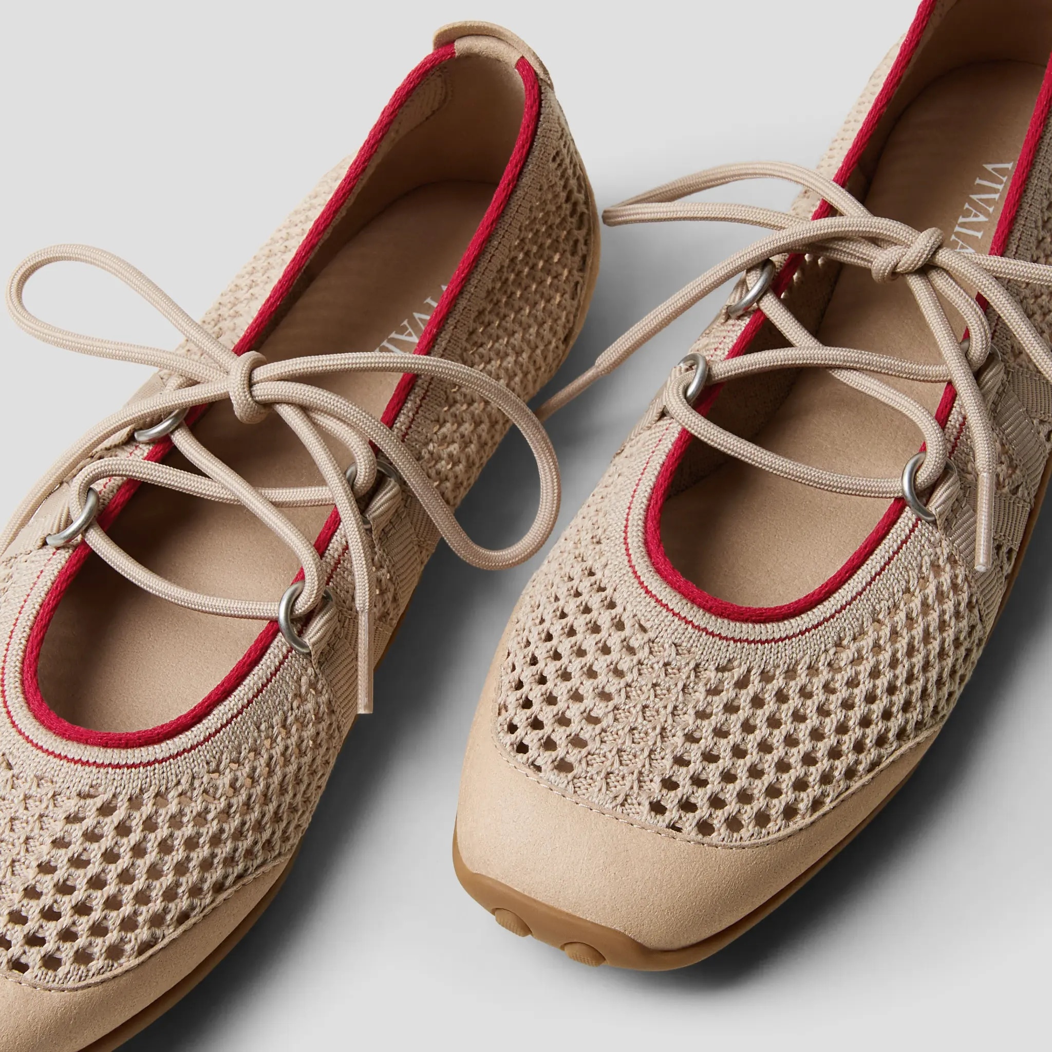 Cecily top-down view showing roomy toe box design