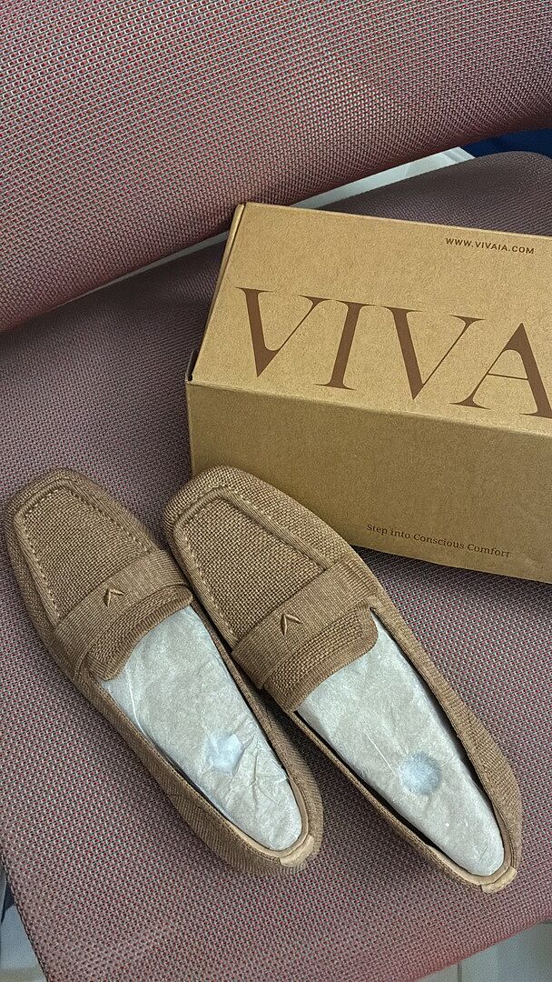 Customer photo of Silvie square-toe loafers shared by Mei