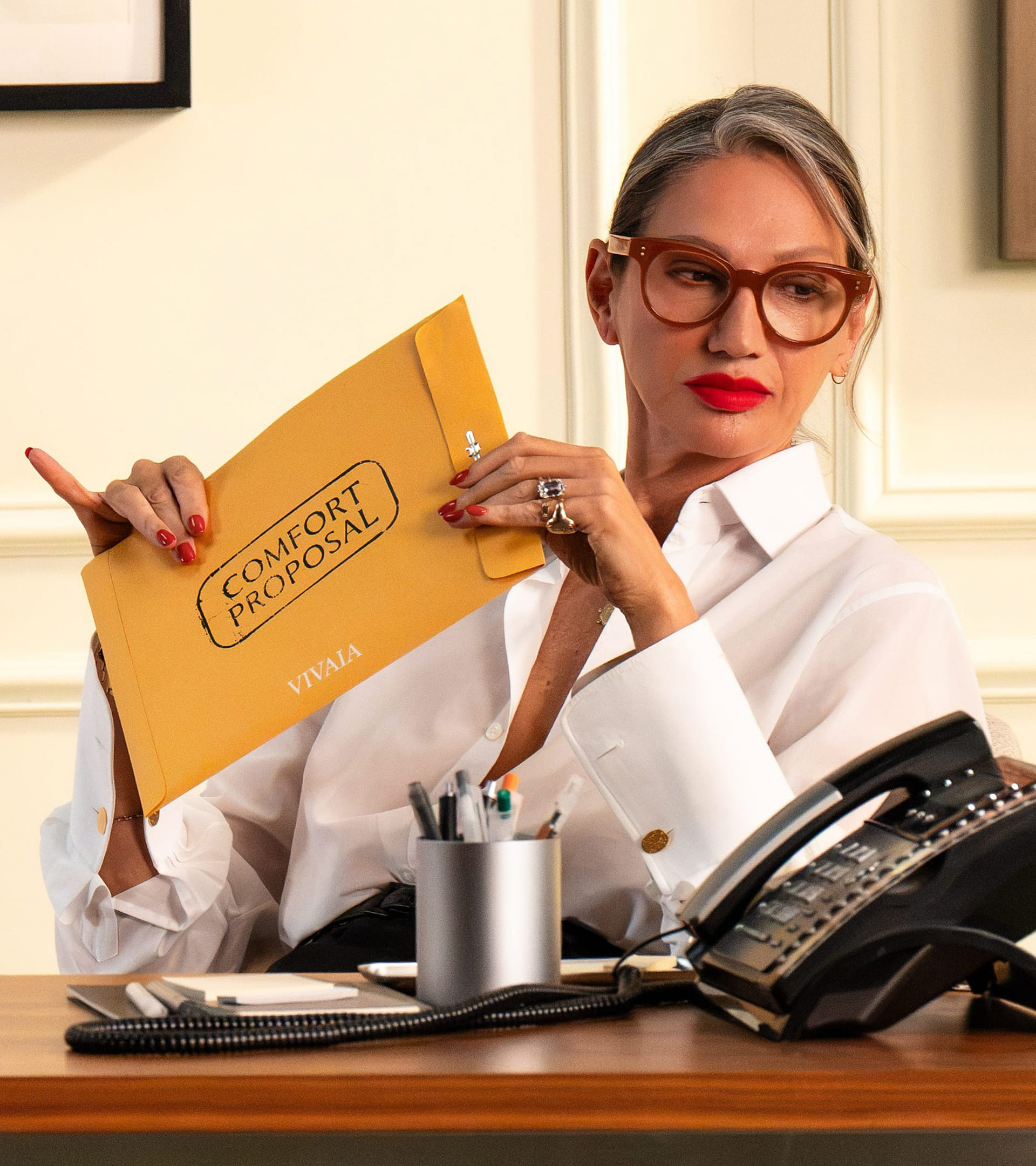 Jenna Lyons in the re:work style department