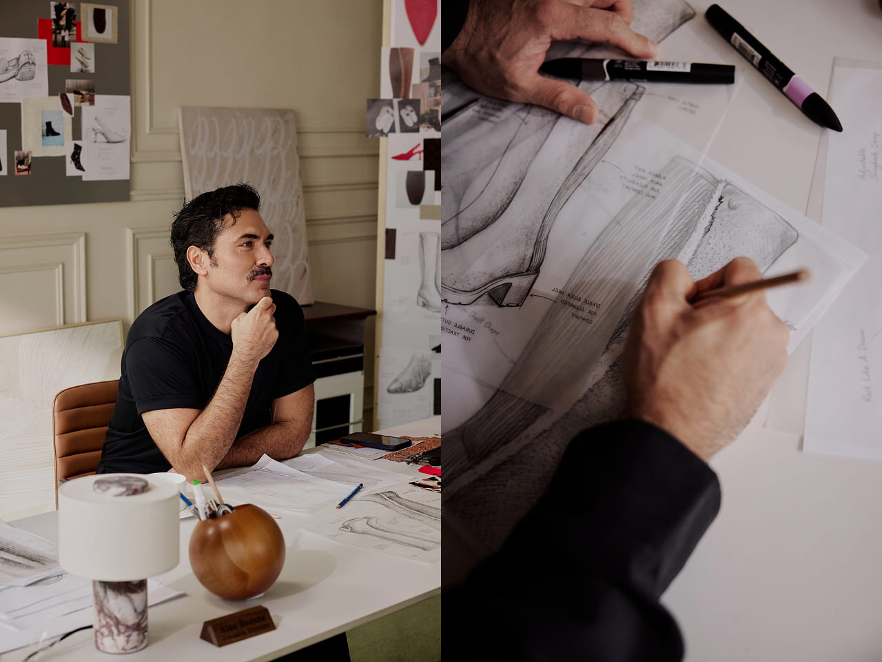 What changed when you started designing around the foot instead of an imagined woman?