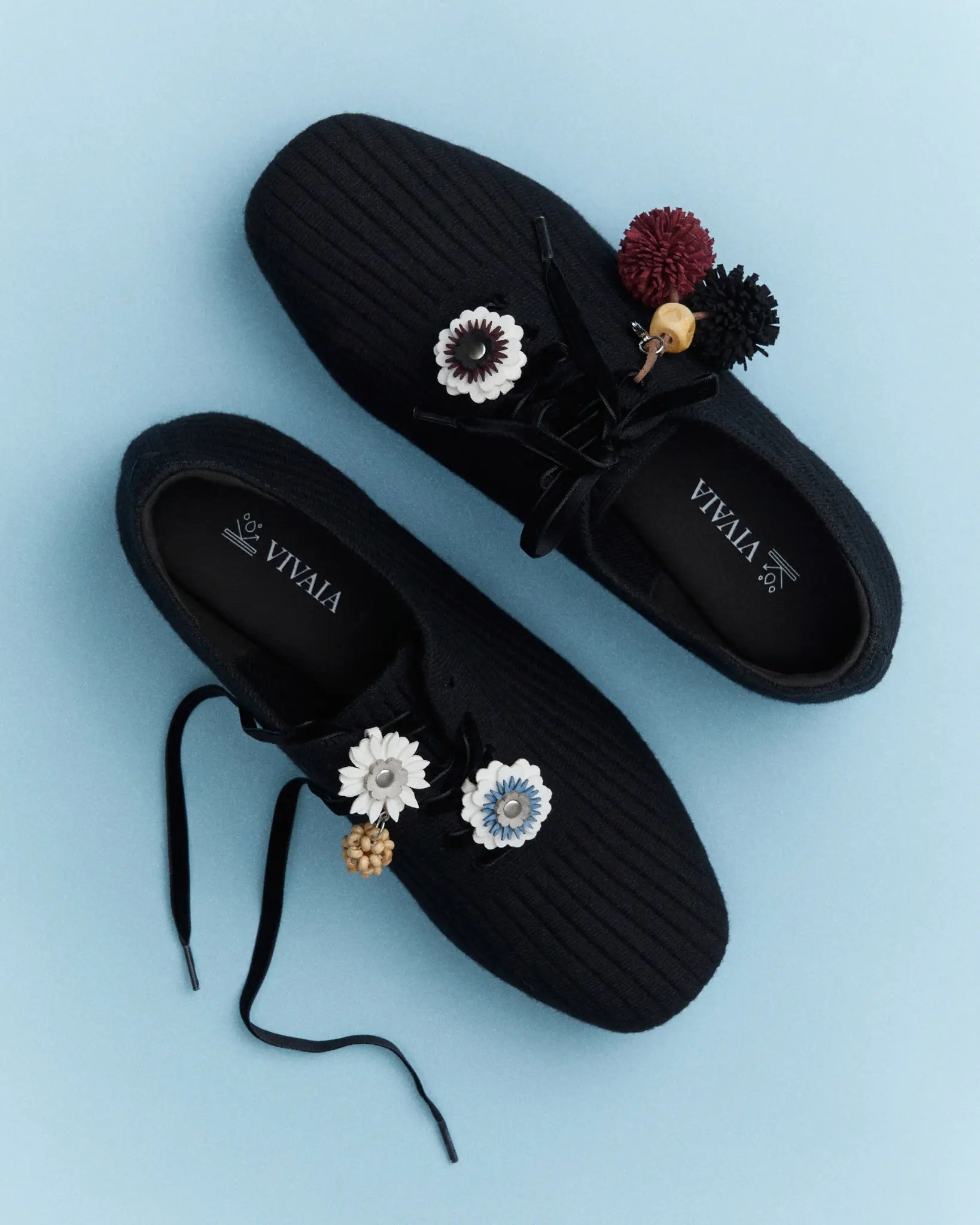 Cheslea VIVAIA knit flat shoes