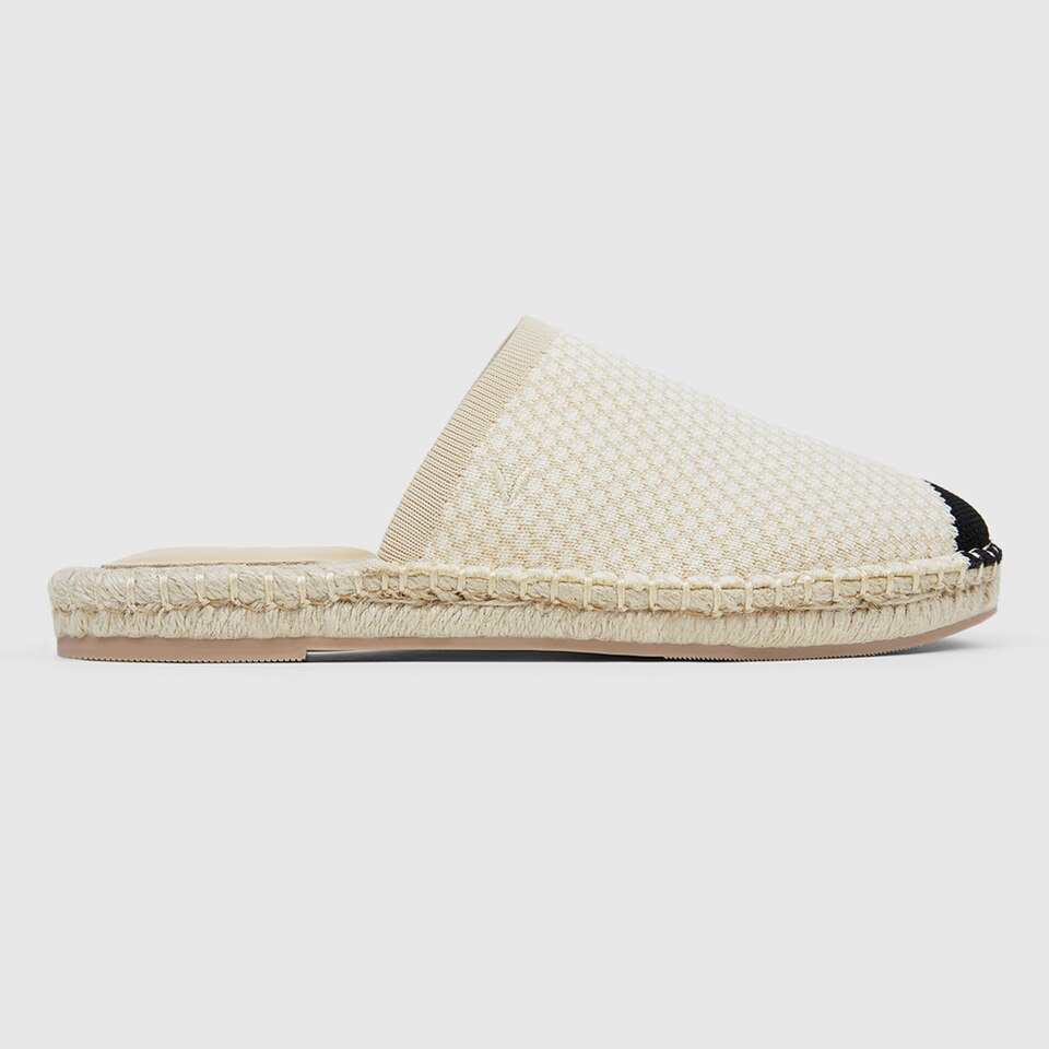 Sherly Round-toe Slides in Natural Peach | Women's Sustainable and Stylish Shoes | VIVAIA