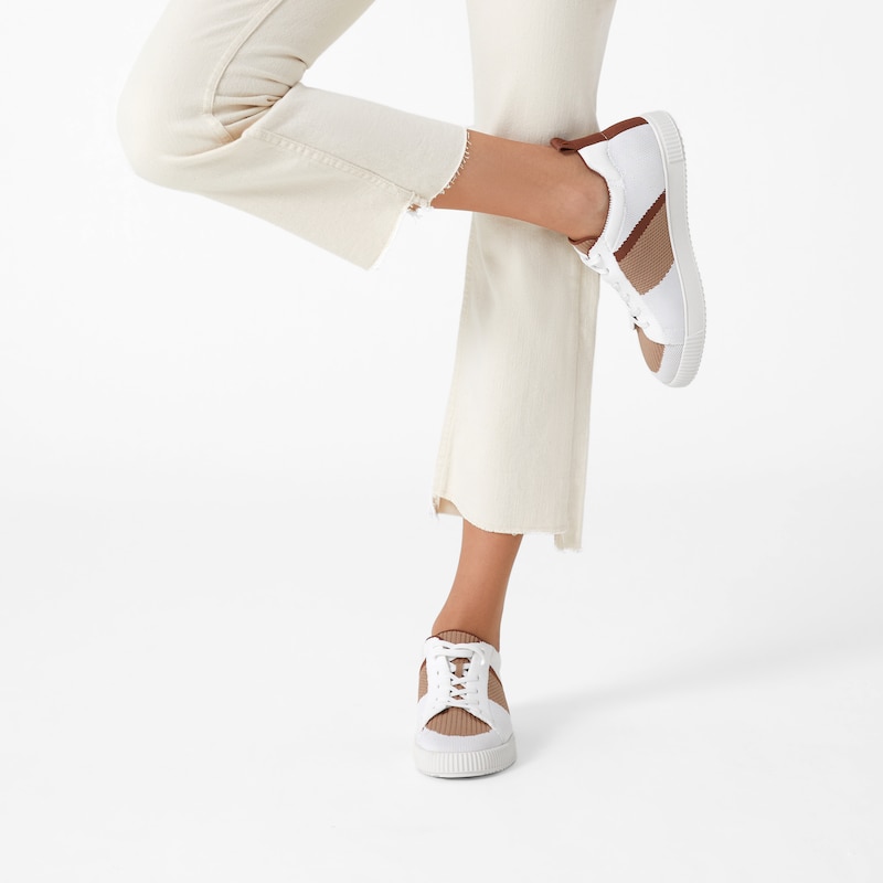 Evermore Round-toe Sneakers in Peanut Brown | Women's Sustainable, Washable and Stylish Shoes | VIVAIA