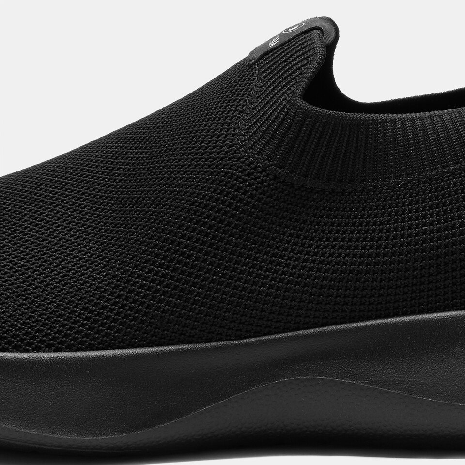 Bernie Waterproof Slip on Sneakers in Solid BlackMen's Shoes VIVAIA