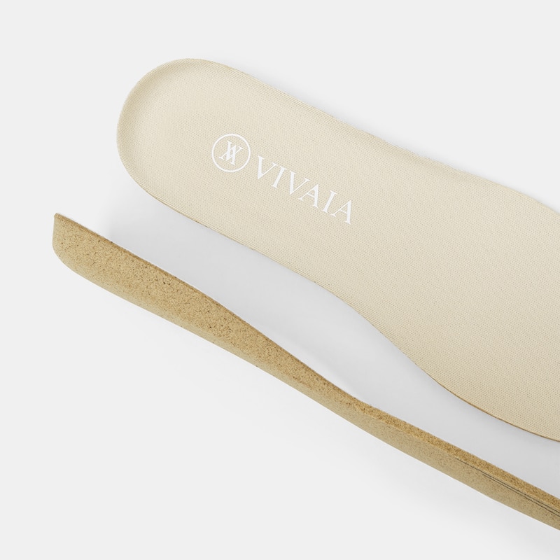 Round-toe Insoles in Apricot-Sustainable & Comfortable | VIVAIA