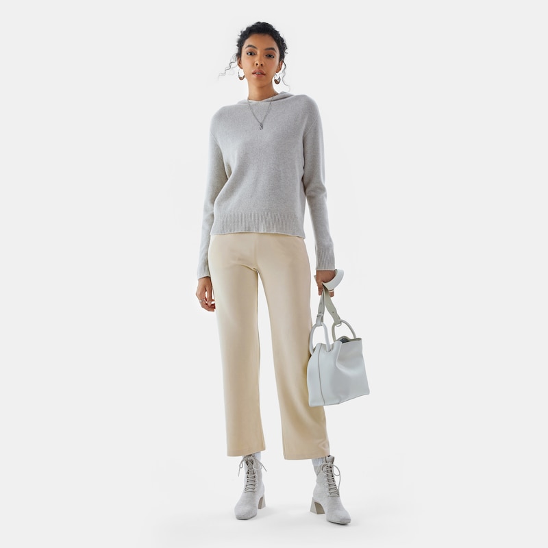 Hesper Loose Pant in Cream Ivory | Women's Organic, Sustainable and Stylish Pants | Clothing | VIVAIA
