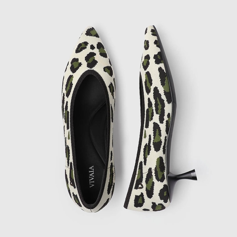 Stella Pointed-Toe Everyday Kitten Heels | VIVAIA