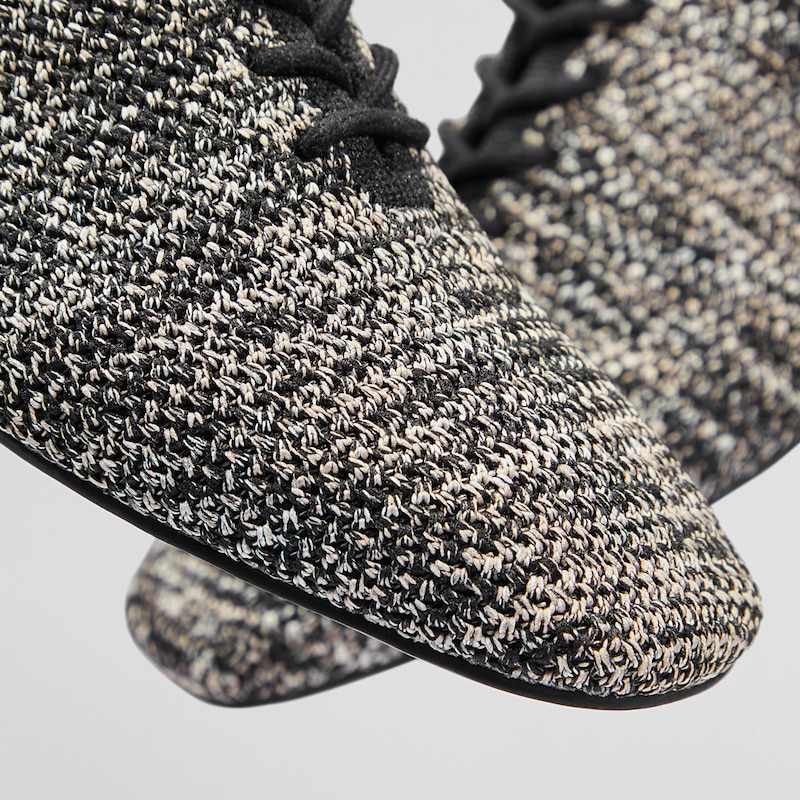 Evelyn Wool Square-toe Loafers in Dapple Grey-Sustainable & Washable | VIVAIA